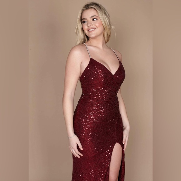 NWT Dylan evening prom sequined dress - Picture 2 of 4